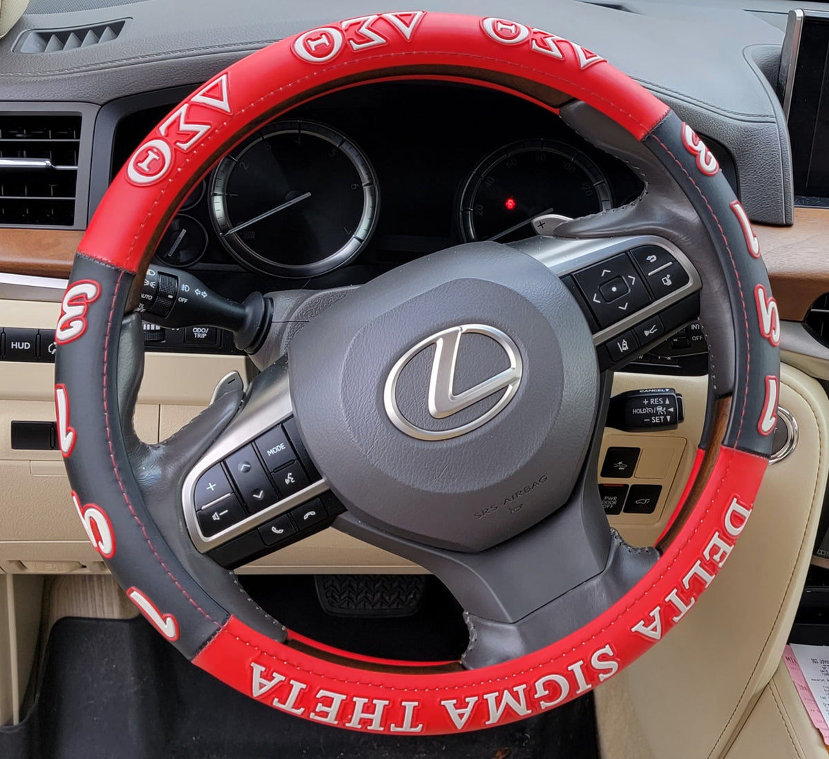 Delta Steering Wheel Cover Buffalo Dallas Merchandise & Apparel