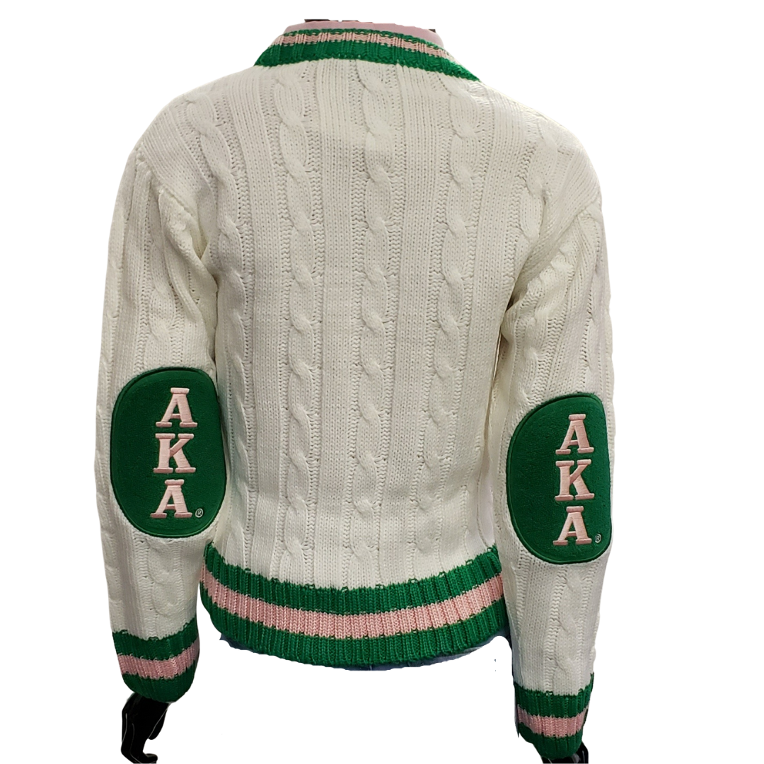 AKA V Neck Cream Sweater – Buffalo Dallas Merchandise Apparel