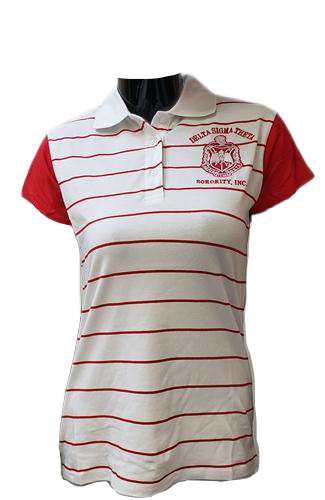 Delta Striped Polo