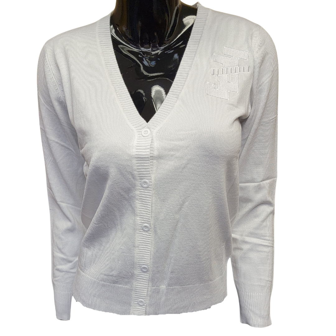 Jack and Jill Classic Cardigan White – Buffalo Dallas Merchandise & Apparel