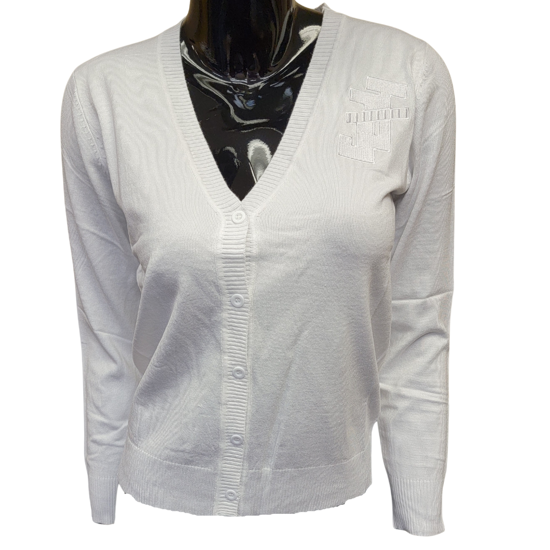 Jack and Jill Classic Cardigan White