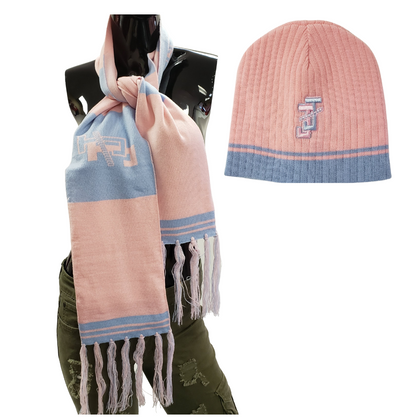 Jack and Jill Beanie & Scarf Set