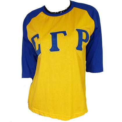 SGRho baseball tee shirt