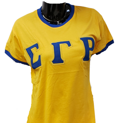 SGRHO Ringer Tee Shirt