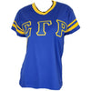 SGRho Tee V-Neck Stripes