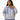 Black woman with braided hair wearing a button-up nylon windbreaker jacket with elastic cuffs and chest embroidery.