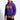 Full-length side view of model in omega chenille zip hoodie, demonstrating length and plush texture, white studio background.