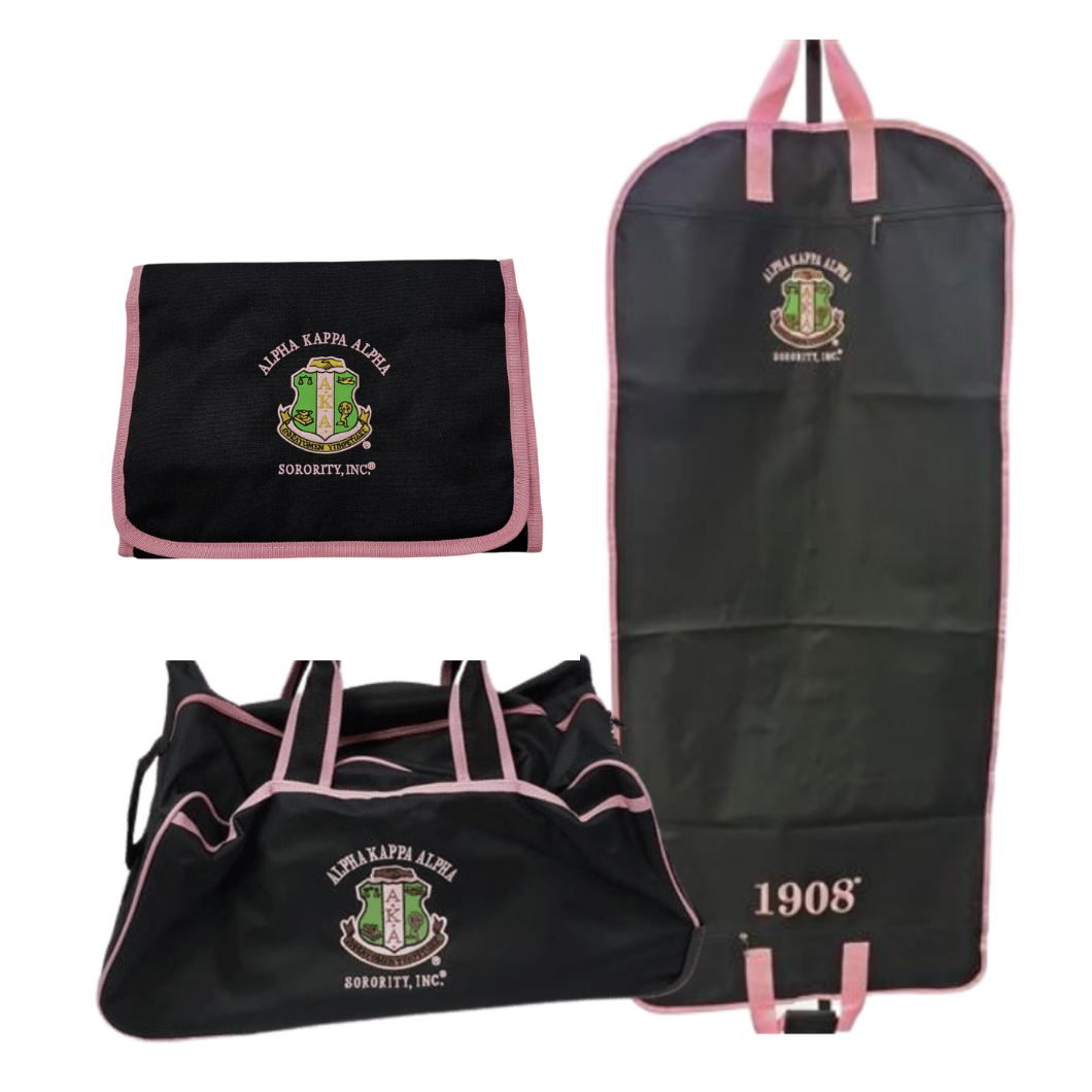 Aka sorority luggage best sale