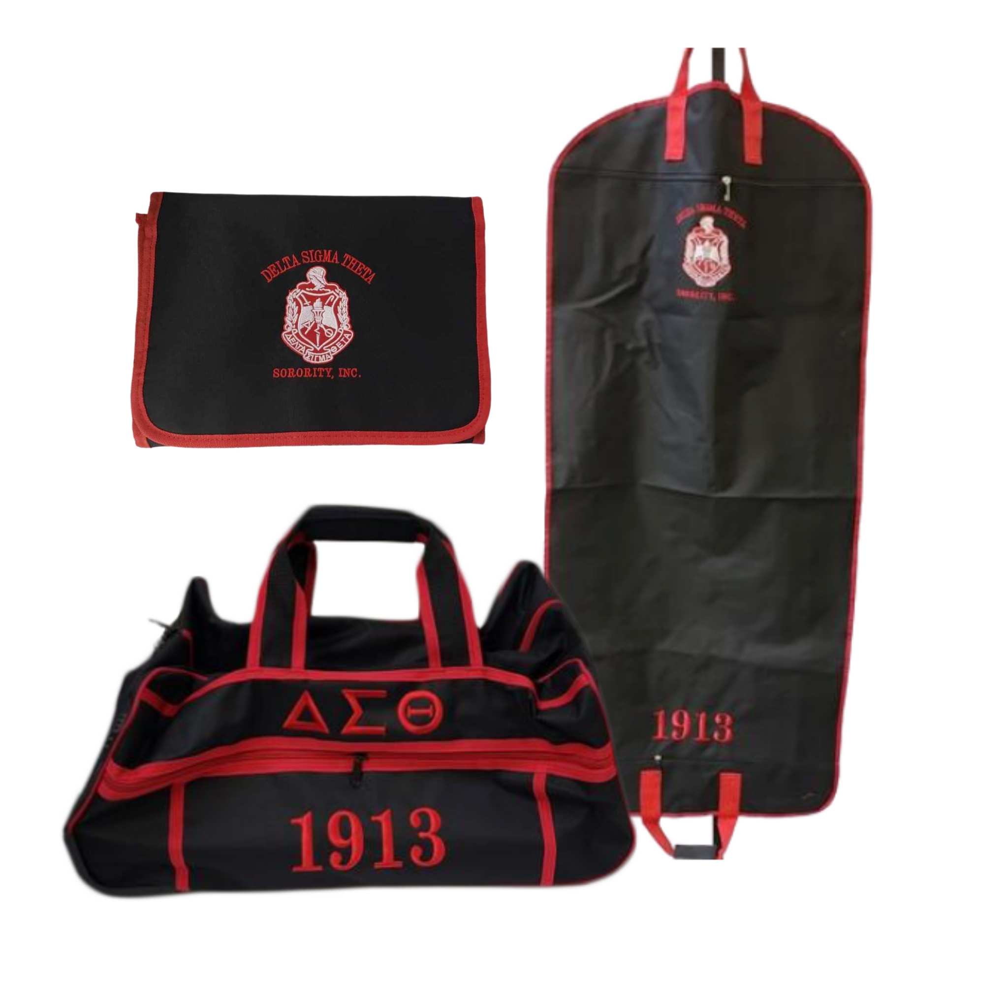 Delta sigma theta duffle bag sales