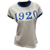 Zeta 1920 Ringer Tee Shirt