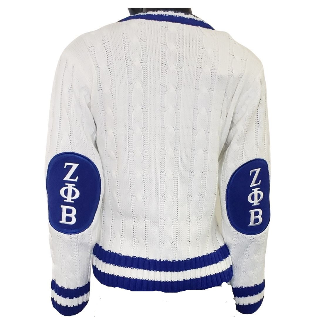 Zeta V Neck Cream Sweater